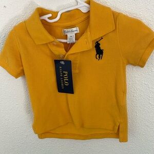 Baby boys Ralph Lauren collered shirt